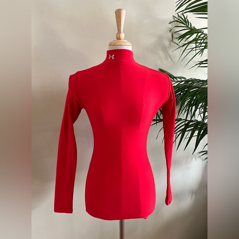 Under Armour Women’s Long-Sleeve Athletic Top | Bright Red | S M